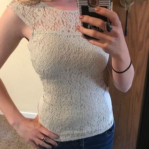 Lace shirt never worn